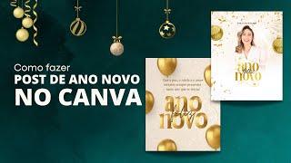 Como fazer post de Ano Novo no Canva