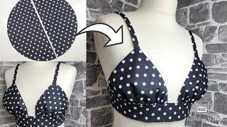 Wow  Very Easy Bra Sewing in all Sizes - No Pattern  Sewing Tips and Tricks