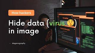 Hide files behind image  Steganography