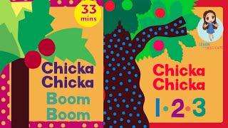 CHICKA CHICKA BOOM BOOM Read Aloud Animated  Chicka Chicka 123 Read Along Story for Toddlers