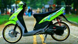 Modifikasi motor mio sporty standar