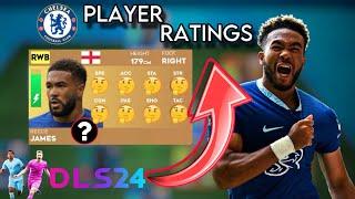 DLS 24 CHELSEA PLAYER RATINGS  DREAM LEAGUE SOCCER 2024