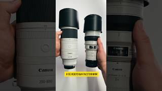 Сравниваем вес Canon RF 200-800 и Canon EF 100-400 с 2x extender #shorts