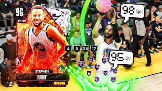 FREE PINK DIAMOND STEPHEN CURRY GAMEPLAY THIS CARD IS HORRIBLE IN NBA 2K24 MYTEAM