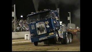 Torque Monsters Hot Rod Semi Trucks Pulling At The Buck 2005