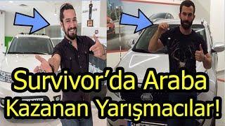 Survivorda Araba Kazanan Tüm Yarışmacılar