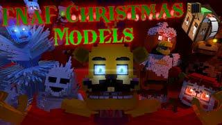 Mine-Imator FNaF AR  Christmas Models With Download