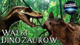 Walki Dinozaurów Albertozaur kontra Pachyrinozaur  Animowana walka dinozaurów  HD  Dinofight