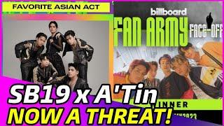 SB19 now a BIG THREAT to international fandoms after back to back win  Billboard Fan Army 2024