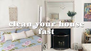 How to clean your house FAST Clean your home in under an hour