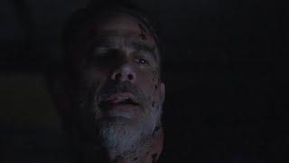 The Walking Dead 10x03 - Negan Saves Aaron from Walkers