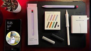 Apple Pencil 2 Grips Case and tips from Amazon