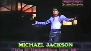 Michael Jackson - Human Nature & Dirty Diana - Bad Tour Gothenburg 1988