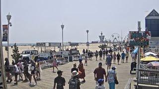 Ocean City MD Boardwalk Cam - Maryland beach live webcam - ocean city boardwalk live cam