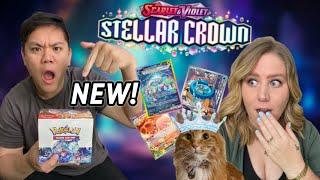 Opening Pokémon Stellar Crown Booster Box *NEW* INSANE ILLUSTRATION RARES