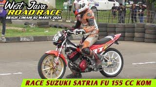 RACE SUZUKI SATRIA FU 155 cc KOM️West Java RoadRace Brigif Cimahi 2 Maret 2024