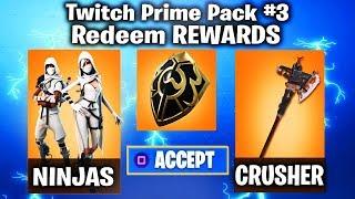 TWITCH PRIME PACK #3 RELEASE DATE COMING in SEASON 6 - Fortnite TWITCH PRIME PACK #3