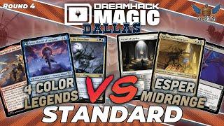 4 Color Legends vs Esper Midrange  MTG Standard  Dreamhack Dallas Regional Championship  Round 4