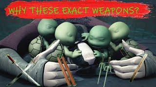 Why did Splinter choose these weapons for his sons and what did he see in them? Ninja Turtles Theory