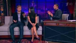 Mila Kunis speaking fluently Russian at Urgant Show March 7th 2013 with James Franco