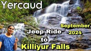 Killiyur Falls Jeep Ride - Yercaud  Yercaud Tourist Places  Salem