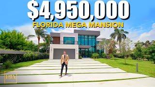 Inside a $5000000 FLORIDA MANSION in Fort Lauderdale  Luxury Home Tour  Peter J Ancona