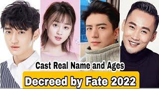 Decreed by Fate Chinese Drama Cast Real Name & Ages  Chen Fang Tong Li Jiu Lin Wu Cheng Xu