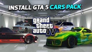 How to install Complete GTA 5 Full Car Pack in GTA 4