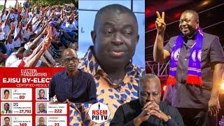 Lawyer Kwabena delivers powerful speech as Aduomi vanishes from EC stronghold