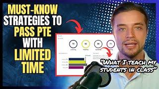 THIS Helped 1200+ Students Pass PTE - TOP 5  PTE Exam Tips and Tricks 2024      #PTE #PTEexam