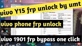 vivo Y15 frp unlock. Vivo 1901 frp bypass umt