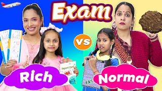 Maa Beti During EXAMS - Rich vs Desi Mom  ShrutiArjunAnand