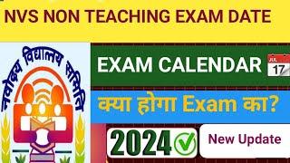 Nvs Non Teaching  Exam Date 2024  Nvs Lab Attendant Notice 2024