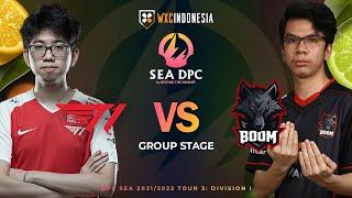 T1 vs BOOM Esports  DPC SEA 20212022 Tour 3 Division 1  VEENOMON