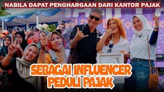 PENGHARGAAN NABILA MAHARANI INFLUENCER PEDULI PAJAK   PUNCAK HARI PAJAK KANWIL D.I.Y