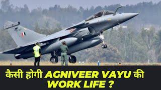 Work life of agniveer vayu in Indian Airforce  Agniveer lifestyle  training  duties  JobIndex