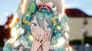 MMD Lap Tap Love Feat. Hatsune Miku 4k 60 Fps