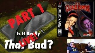 Clock Tower 2 PS1 Is It Really That Bad? Live PART 1