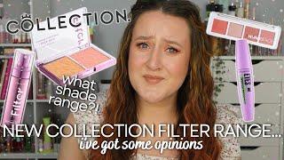 *NEW* COLLECTION FILTER FINISH BASE PRODUCTS... Im So Disappointed In This Range New Makeup Review