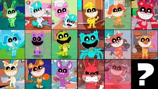 ALL SMILING CRITTERS CARDBOARDS ANIMATION  NEW SECRET CARDBOARD  watch until the end