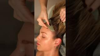 HEAD TINGLES  Gua Sha Massage benefits in the comments #guasha #massage