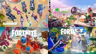 All Summer Event Trailers in Fortnite 2019 - 2023 ️