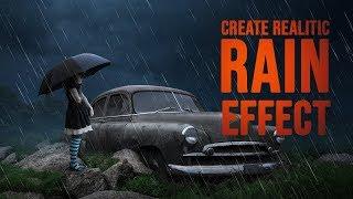 Rain Effect using Noise and Levels in Photoshop CC 2019 Version  Arunz Creattion