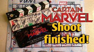 Captain Marvel shoot packed up