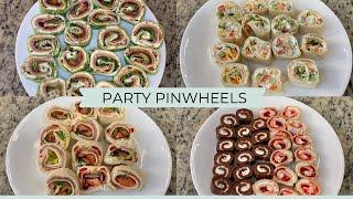 PINWHEELS  PARTY FOOD  LUNCH IDEAS  WRAPS  HAM & TURKEY CLUB  ITALIAN SANDWICH  VEGGIE PIZZA