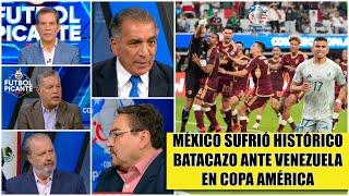 MÉXICO HISTÓRICO DESCALABRO vs Venezuela COPA AMÉRICA. Retroceso futbol mexicano  Futbol Picante