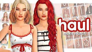 BEST CC FINDS  Sims 4 Custom Content Haul Maxis Match