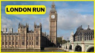 LONDON Virtual Run  Virtual Running Videos For Treadmill With Music