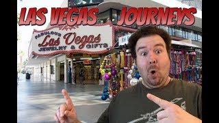 Las Vegas Journeys - Episode 63 Fun and Vlogs on Fremont Street