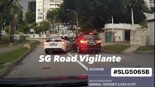 19sep2023 #SLG5065B honda odyssey overtaking by driving against flow of traffic